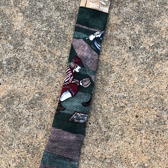 Vintage Coca-Cola baseball tie - Picture 4 of 6